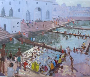 Ghats de Pushkar, Rajasthan